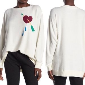 Wildfox love hurts pullover